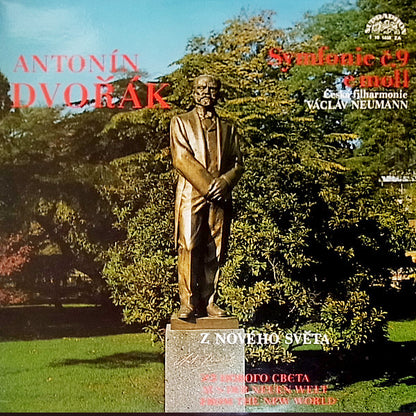 Antonín Dvořák, The Czech Philharmonic Orchestra, Václav Neumann : Symfonie Č.9 E Moll (Z Nového Světa  = Из Нового Света = Aus Der Neuen Welt = From The New World) (LP, Album, RE, RP)