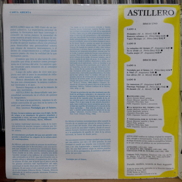 Astillero Jazz Ensemble : Astillero (2xLP, Comp, Gat)