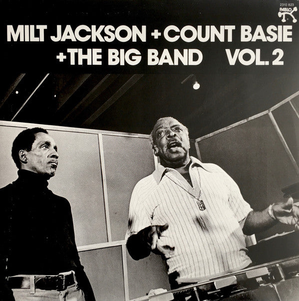 Milt Jackson + Count Basie Big Band : Milt Jackson + Count Basie + The Big Band Vol. 2 (LP)