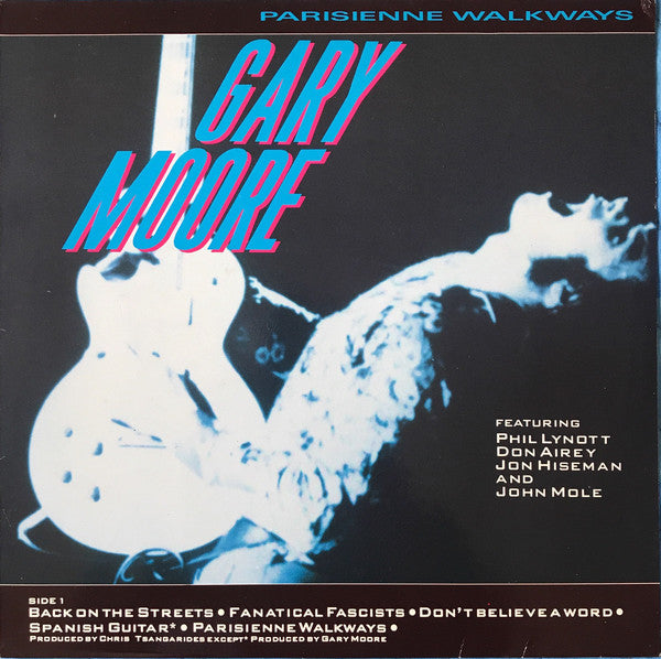 Gary Moore Featuring Phil Lynott, Don Airey, Jon Hiseman And John Mole : Parisienne Walkways (LP, Comp)