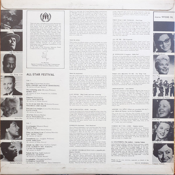 Various : All-Star Festival (LP, Comp, Mono)