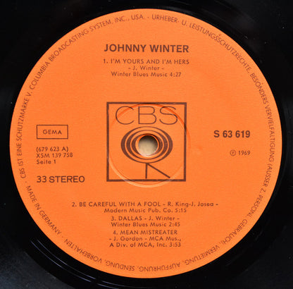 Johnny Winter : Johnny Winter (LP, Album)