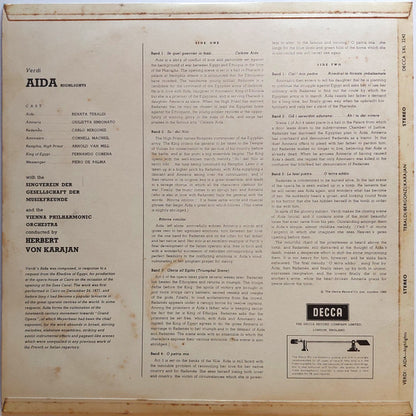 Giuseppe Verdi : Aida Highlights (LP, RP)