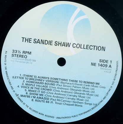 Sandie Shaw : The Sandie Shaw Collection (LP, Comp)