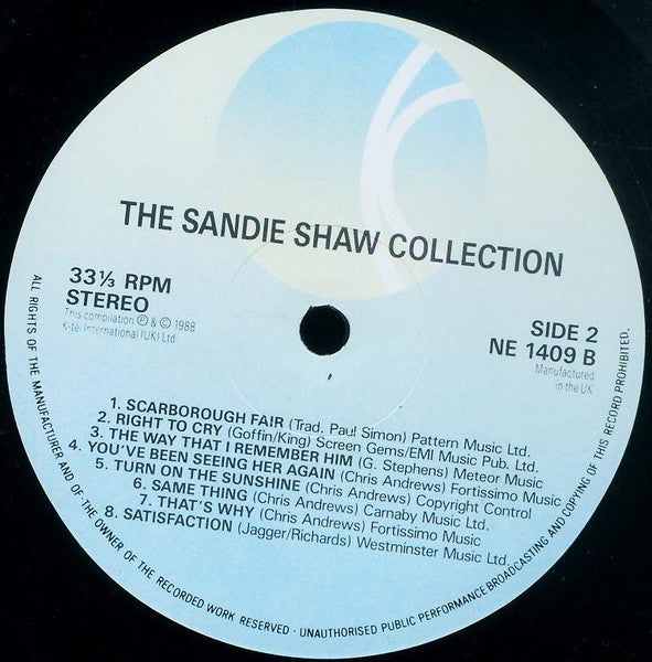 Sandie Shaw : The Sandie Shaw Collection (LP, Comp)