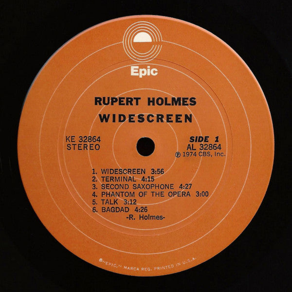 Rupert Holmes : Widescreen (LP, Album, Pit)