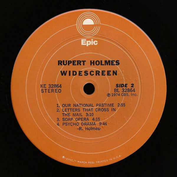 Rupert Holmes : Widescreen (LP, Album, Pit)