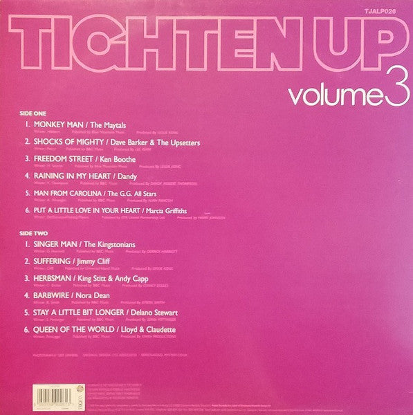 Various : Tighten Up Volume 3 (LP, Comp, RE)