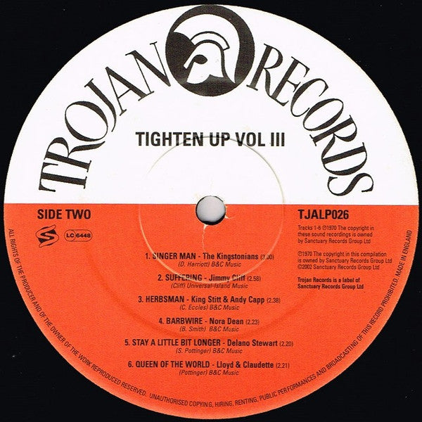 Various : Tighten Up Volume 3 (LP, Comp, RE)