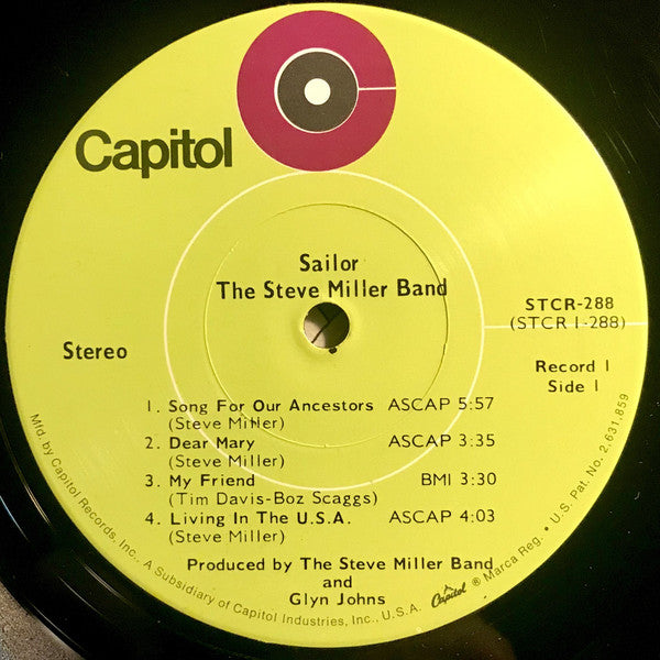 Steve Miller Band / The Band / Quicksilver Messenger Service : Sailor / Music From Big Pink / Quicksilver Messenger Service (3xLP, Album, Scr + Box, Comp)