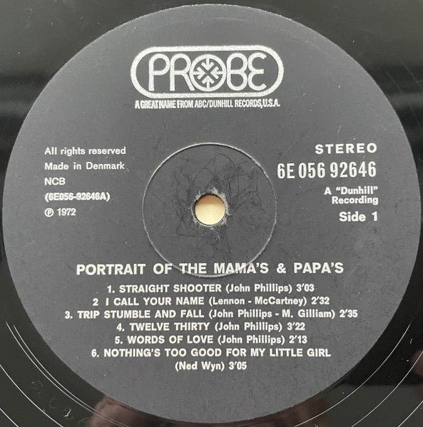 The Mamas & The Papas : Portrait Of The Mamas & The Papas (LP, Comp)
