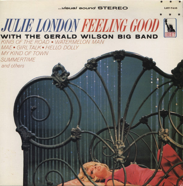 Julie London With The Gerald Wilson Big Band : Feeling Good (LP, Album, RE)