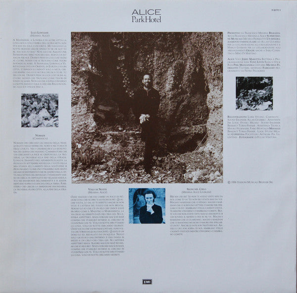 Alice (4) : Park Hotel (LP, Album)