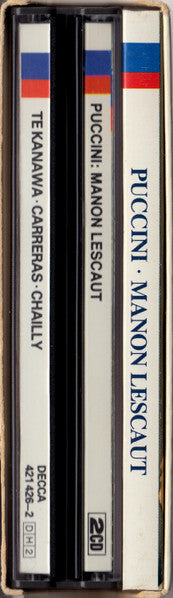 Giacomo Puccini - Kiri Te Kanawa, José Carreras, Orchestra Del Teatro Comunale Di Bologna E Coro del Teatro Comunale di Bologna, Riccardo Chailly : Manon Lescaut (2xCD, Album + Box, Sli)