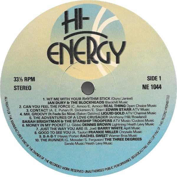 Various : Hi-Energy (LP, Comp)