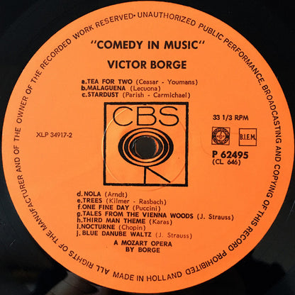 Victor Borge (2) : Comedy In Music (LP, Album)