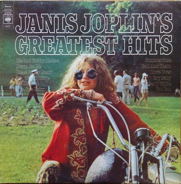 Janis Joplin : Janis Joplin's Greatest Hits (LP, Comp, Ora)