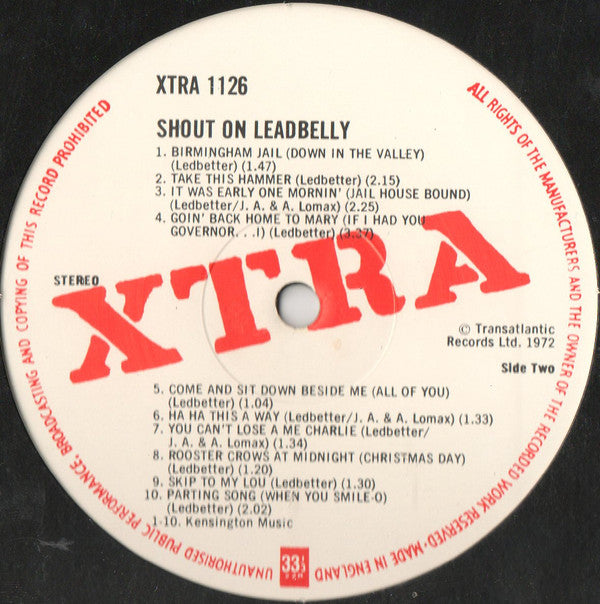 Leadbelly : Shout On (LP)