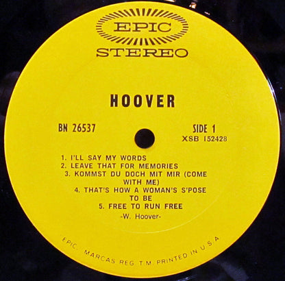 Hoover (7) : Hoover (LP, Album)