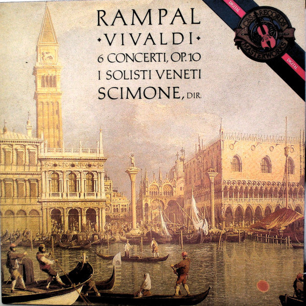Antonio Vivaldi - Jean-Pierre Rampal, I Solisti Veneti, Claudio Scimone : 6 Concerti, Op. 10 (LP, Album)