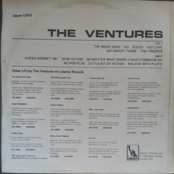The Ventures : The Ventures (LP, Comp, RE)
