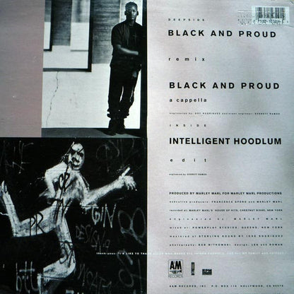 Intelligent Hoodlum : Black And Proud / Intelligent Hoodlum (12", Single, Promo)
