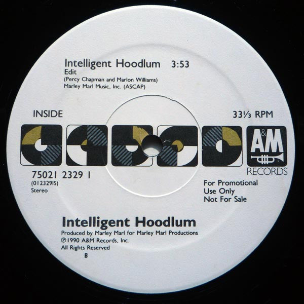 Intelligent Hoodlum : Black And Proud / Intelligent Hoodlum (12", Single, Promo)