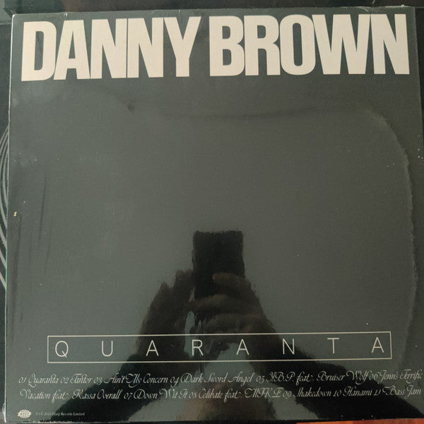 Danny Brown (2) : Quaranta (LP, Album, Ltd, Tra)