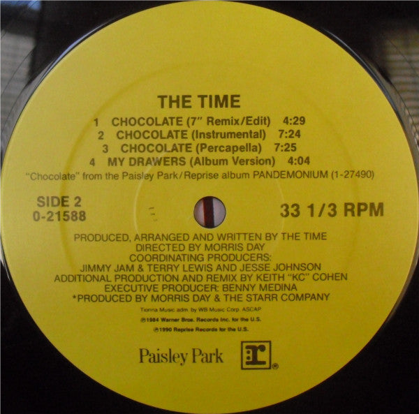 The Time : Chocolate (12", Maxi)