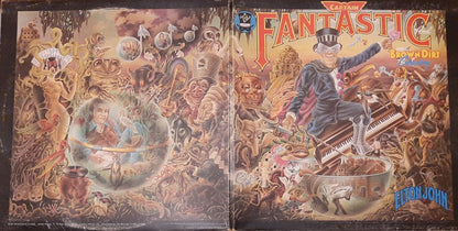 Elton John : Captain Fantastic And The Brown Dirt Cowboy (LP, Album, Gat)