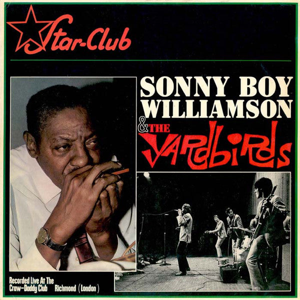 Sonny Boy Williamson (2) & The Yardbirds : Sonny Boy Williamson & The Yardbirds (LP, Album, Mono)