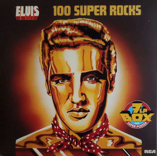 Elvis Presley : 100 Super Rocks (Box, Comp + 7xLP, Comp, Ora)