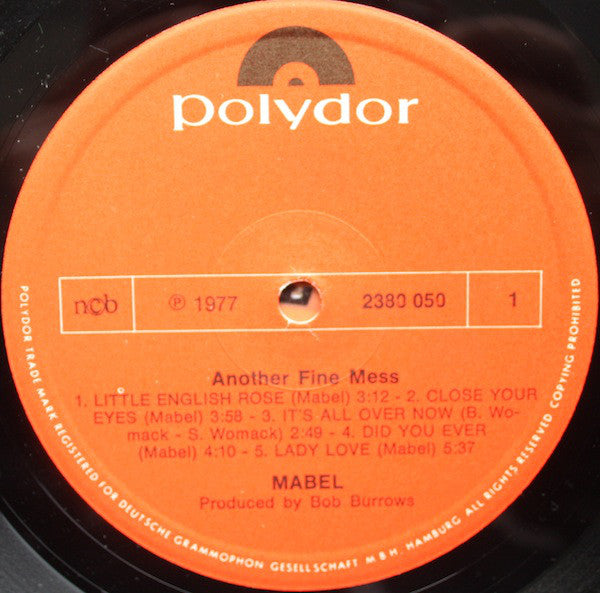 Mabel (2) : Another Fine Mess! (LP, Album)