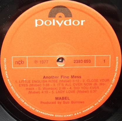 Mabel (2) : Another Fine Mess! (LP, Album)