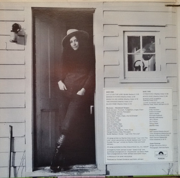 Martha Velez : Hypnotized (LP, Album, Scr)