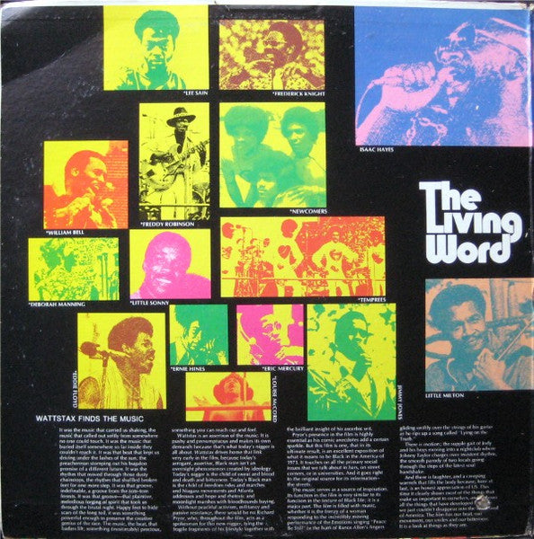 Various : The Living Word - Wattstax 2 (2xLP, Album, Mon)