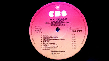 Jan Monrad, Mik Schack & Tømrerclaus Samt Søren Rislund : Totalpetroleum (LP, Album)