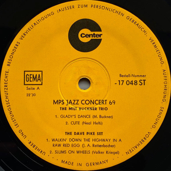 Various : MPS Jazz Concert '69 (LP, Comp)