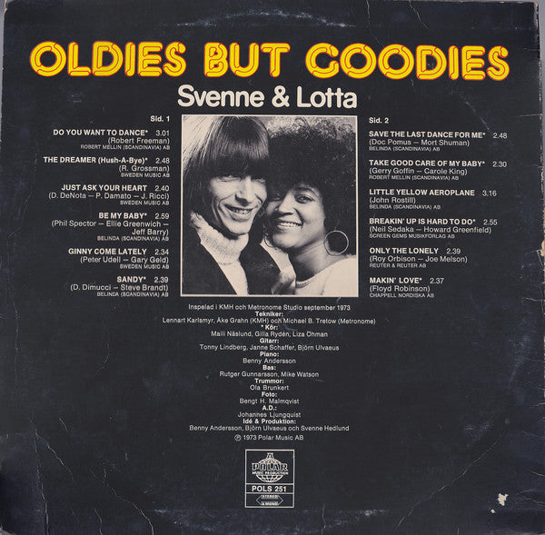 Svenne & Lotta : Oldies But Goodies (LP, Album)