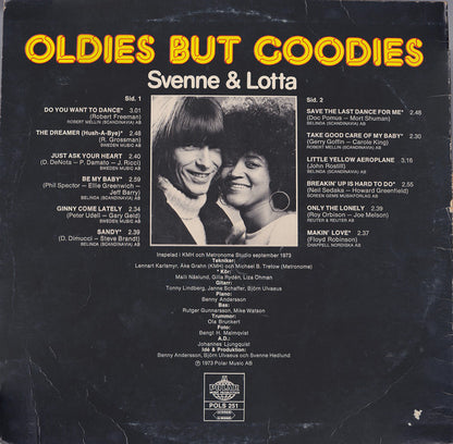 Svenne & Lotta : Oldies But Goodies (LP, Album)