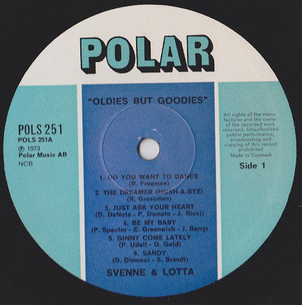Svenne & Lotta : Oldies But Goodies (LP, Album)
