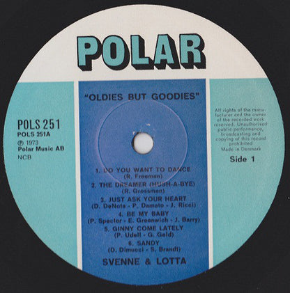 Svenne & Lotta : Oldies But Goodies (LP, Album)