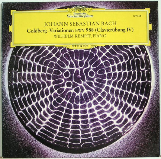 Johann Sebastian Bach - Wilhelm Kempff : Goldberg-Variationen BWV 988 (Clavierübung IV) (LP, Album)