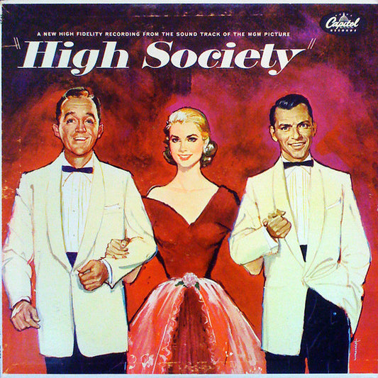 Bing Crosby - Grace Kelly - Frank Sinatra : High Society (Sound Track) (LP, Album, Mono, Scr)