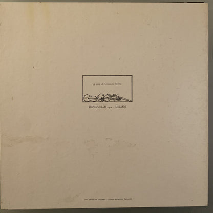 Raffaele Mingardo : Canzoni Da Battello Del Settecento A Venezia (LP, Album, Tri)