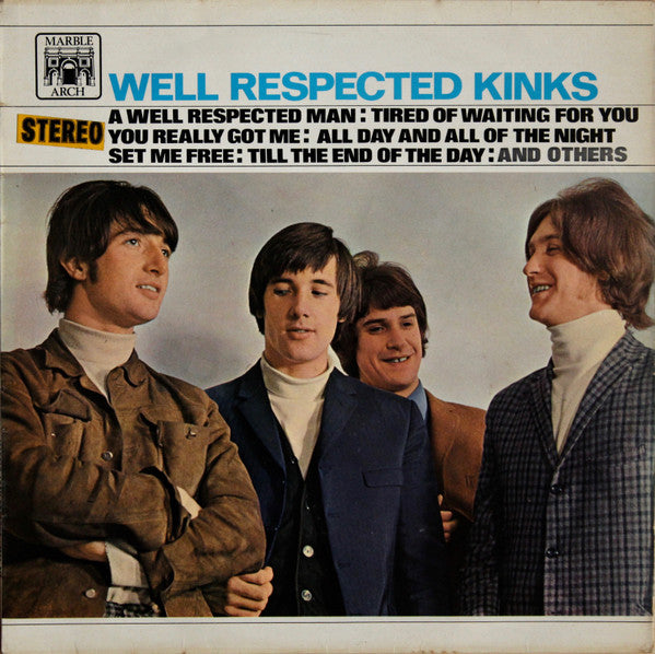 The Kinks : Well Respected Kinks (LP, Comp, Mon)