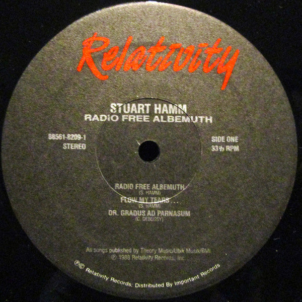 Stuart Hamm : Radio Free Albemuth (LP, Album)