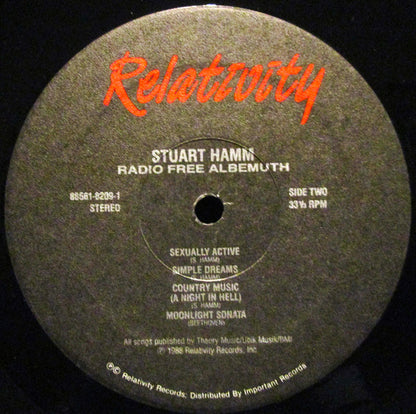 Stuart Hamm : Radio Free Albemuth (LP, Album)