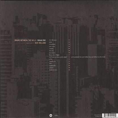 Brian Eno And The Words Of Rick Holland : Drums Between The Bells (2xLP, Album)