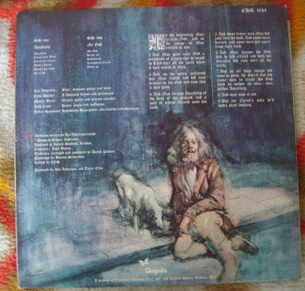 Jethro Tull : Aqualung (LP, Album, Gat)